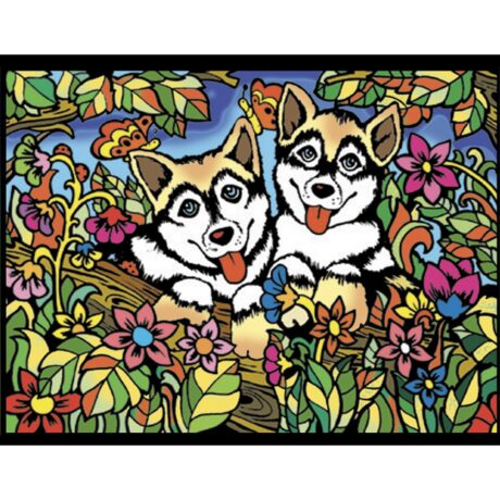 Colorvelvet "Huskies"