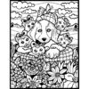 Colorvelvet "Dog and cats"