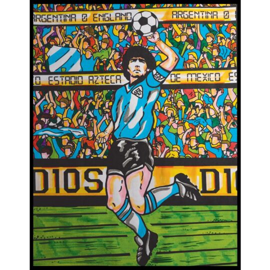Colorvelvet "Maradona Hand of God"