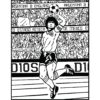 Colorvelvet "Maradona Hand of God"