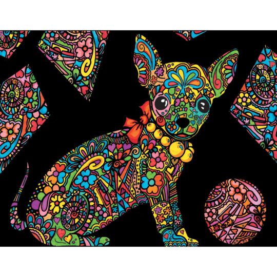 Colorvelvet "Chihuahua"