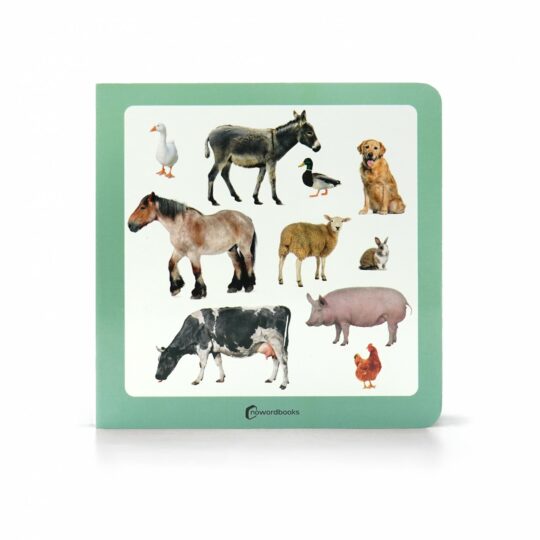 Book with Realistic images “Farm Animals 2”