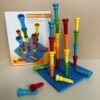 Color Pegs and Pegboard Set