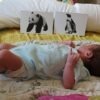 Black and White infant Cards