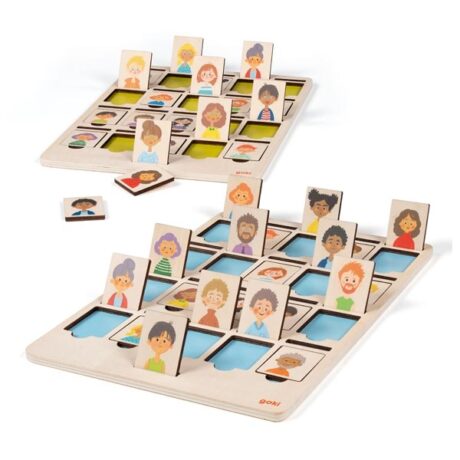 "Guess Who" Wooden Game