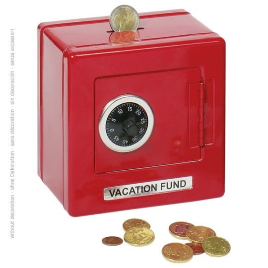 Metal Safe With Combination Lock