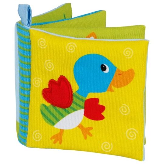 Soft Picture Book with Squeaker and Crinkle Foil "Duck"