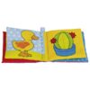 Soft Picture Book with Squeaker and Crinkle Foil "Train"